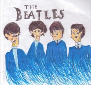 The Beatles w wersji rysunkowej